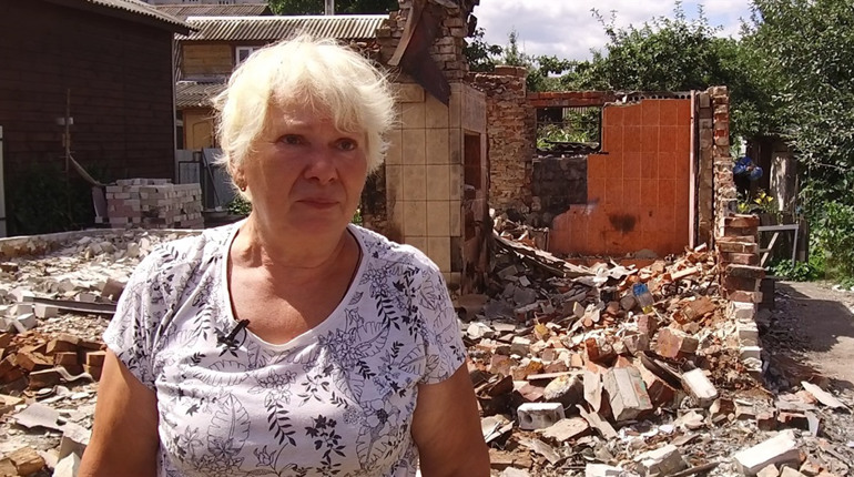 Все вигоріло так, що наче й не було нашого дому: Галина Мехед в проєкті "Люди вулиці"