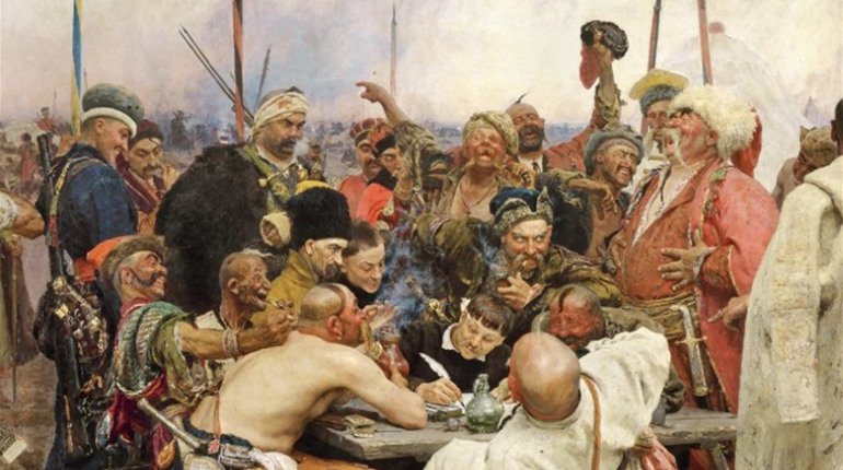 Поиски казачьей старины в Никополе и мистические совпадения: история картины «Запорожцы» Репина