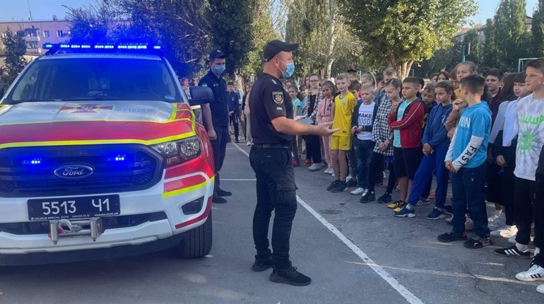 Урок безопасности для школьников