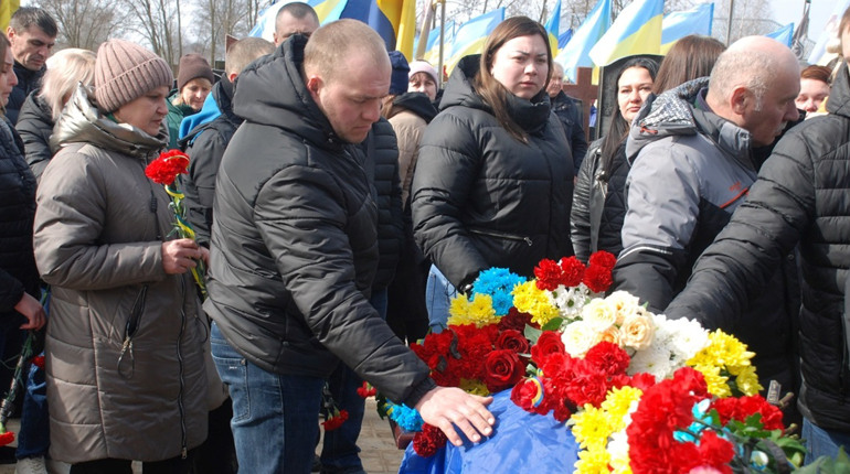 У Шостці провели в останню путь головного сержанта Національної гвардії України