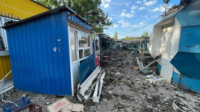 Росіяни обстріляли ринок у Торецьку. Що відомо