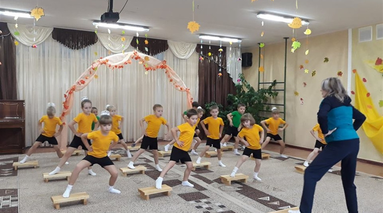 В дитсадку "Теремок" почали вивчати степ-аеробіку