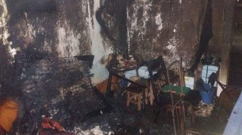 Через недопалок двоє чоловіків у Жмеринці згоріли живцем
