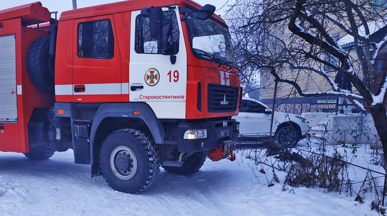 У Старокостянтинові  горів будинок