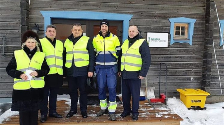 Чортківські лісівники перебувають з робочим візитом у Швеції