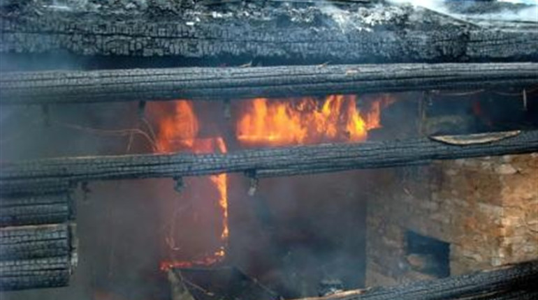 Нижньосірогозькі рятувальники ліквідували пожежу в Першопокровці