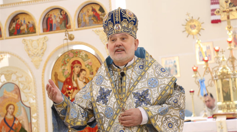 Мену відвідав єпископ Української греко-католицької церкви
