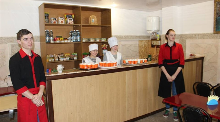 У Чортківському ВПУ відкрито навчальний кафетерій
