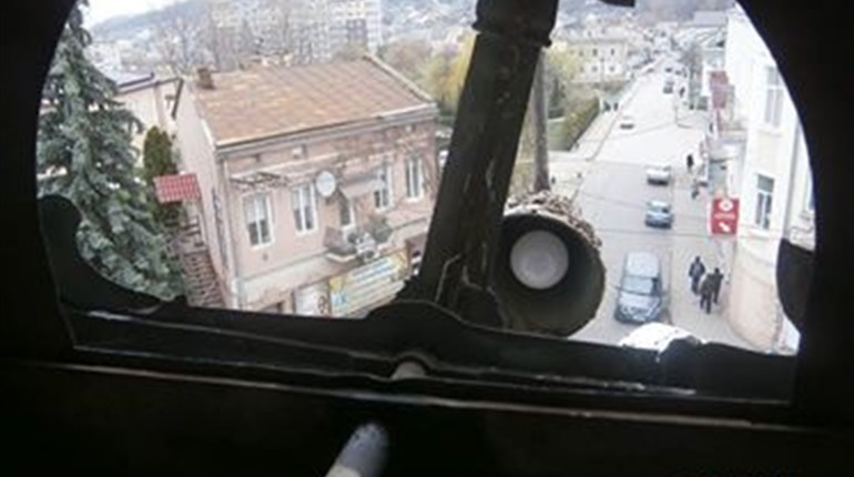 «Фотоприціл» на місто з ретроточки Чорткова