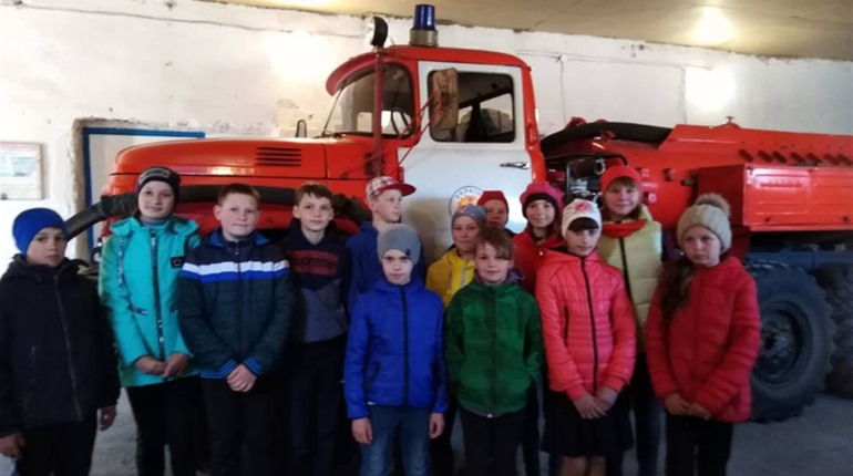 У Городці, під час проведення «Тижня  безпеки», учні 5 класу відвідали місцеву пожежну частину