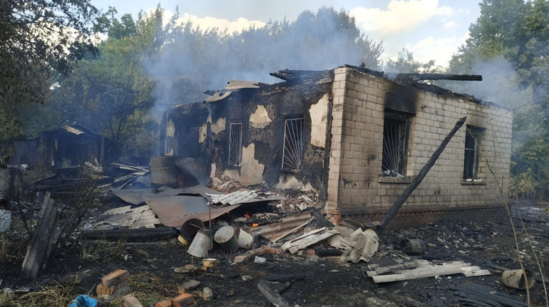 У двох селах Корюківського району сталися пожежі. Згоріли житлові будинки