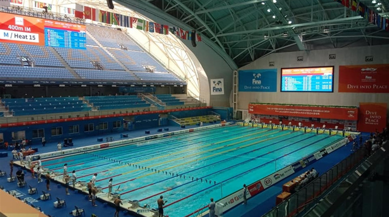 На чемпіонаті з плавання, що пройшов у Південній Кореї, за першість змагався плавець із Вараша