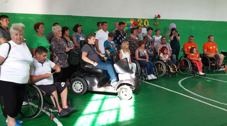 Клуб "Прометей" провів щорічну спартакіаду для людей з інвалідністю