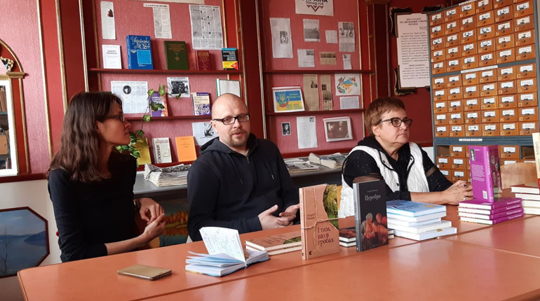 Літературні читання з Мариною Гримич та Андрієм Бондарем. Про що дізналися присутні