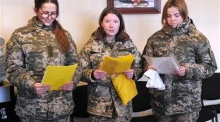 У День доброти колектив "Вісника" привітали ліцеїсти