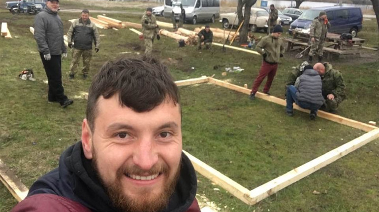 На Кандибині незабаром з'явиться зона відпочинку. Її будують військові