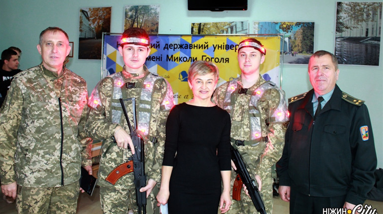 Випускники Ніжинського університету отримали військові звання