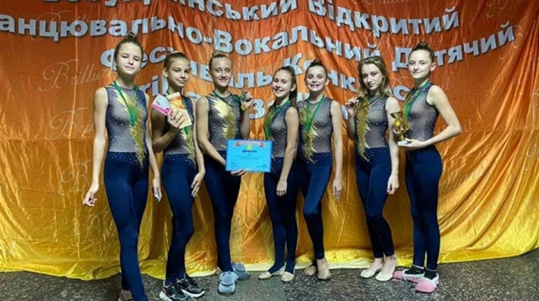 У Києві на Міжнародному конкурсі «Brilliant запрошує-2019» гімнастки із Вараша здобули Гран-Прі