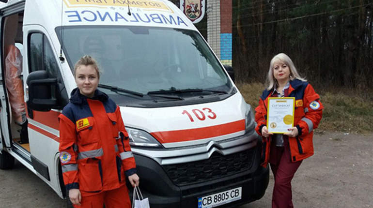 Ніжинська швидка отримала новий автомобіль 