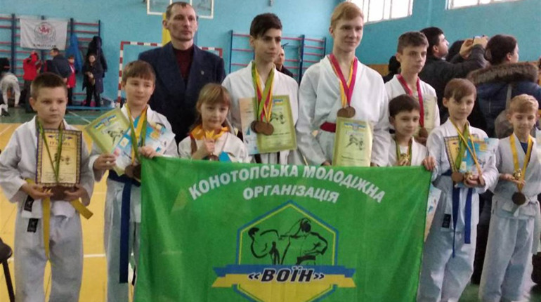 Конотопські каратисти перемогли на відкритому чемпіонаті Охтирки. Що про це відомо
