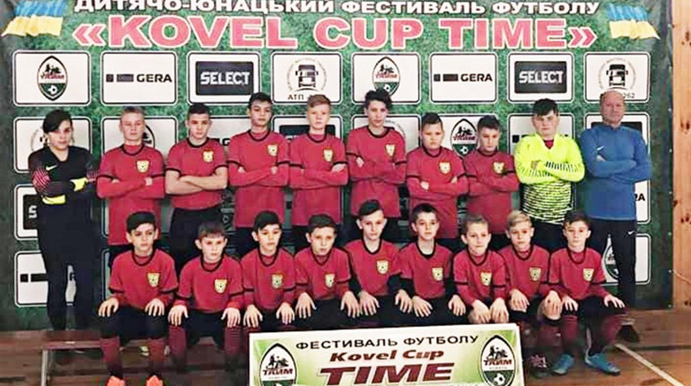 Кагарлицькі юні футболісти знову на “Kovel Cup Time”.  День перший