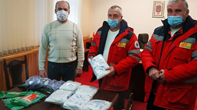 Райдержадміністрація закупила захисні костюми і маски