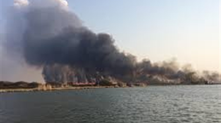 Непокарані: у день птахів підпалювачі знову закоптили небо над Маяками та Біляївкою (відео)