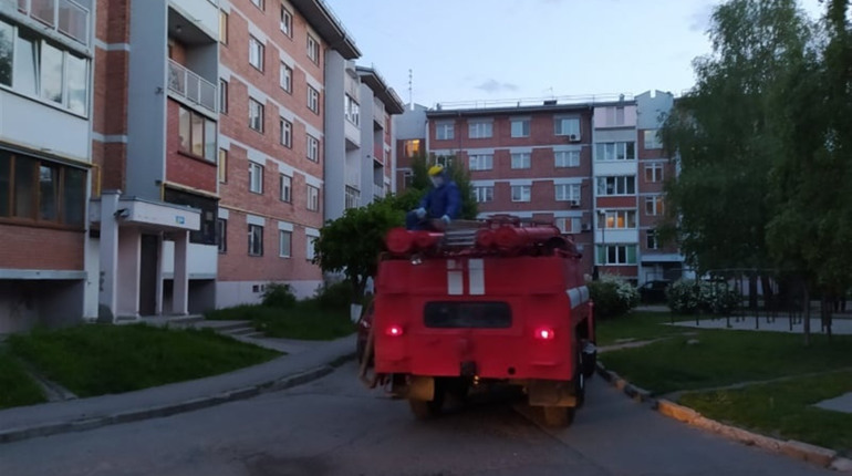 Рятувальники провели дезінфекцію у Болгарському та Жовтневому містечках