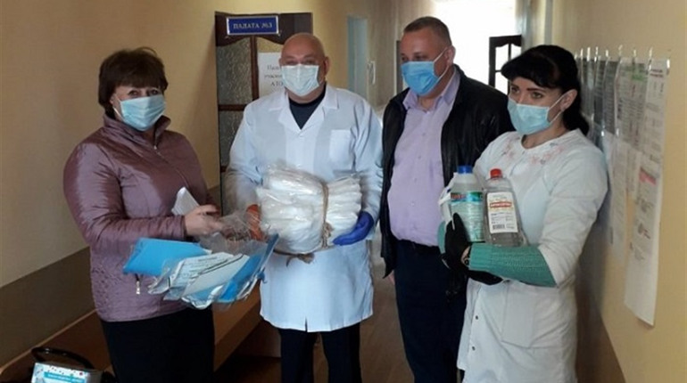 Сільські медичні заклади Калинівщини отримали засоби індивідуального захисту