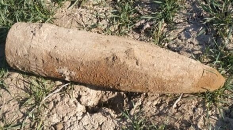 На Сарненщині знайшли артилерійський снаряд Другої світової 