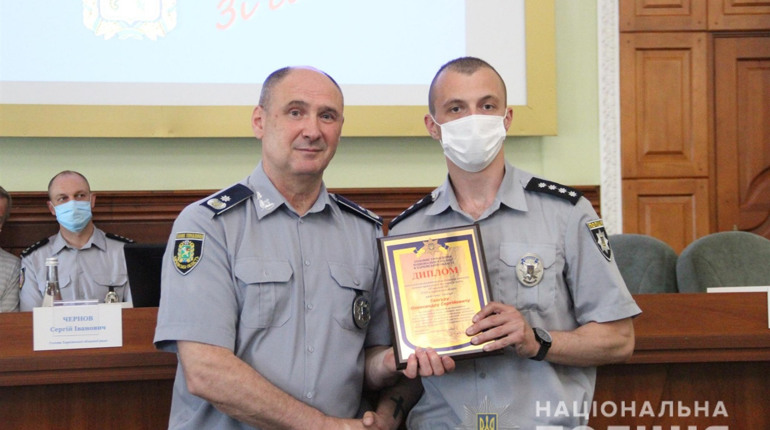 Від слідчого до начальника відділення: Олександр Гангур став одним з кращих полісменів області