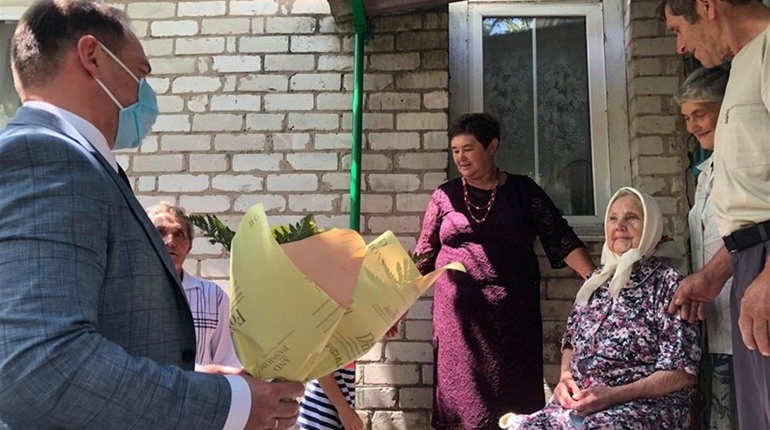 На Менщині відсвяткували 100-річчя місцевої жительки