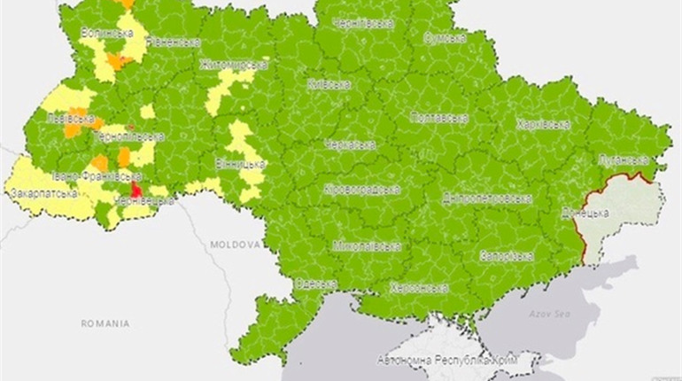 COVID-19: Старокостянтинів може потрапити до «жовтої» епідзони