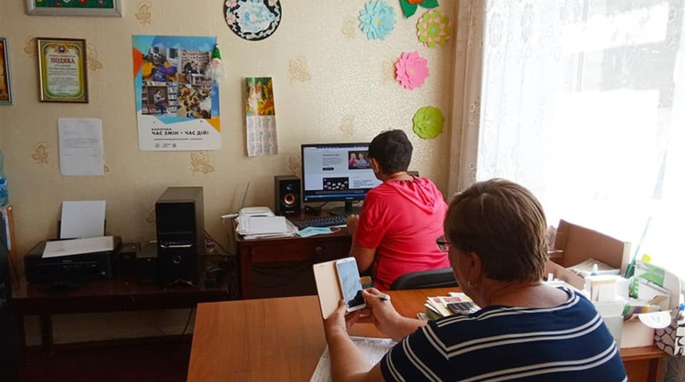 Аношкінці навчаються цифровій грамотності  