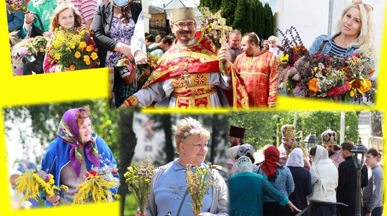 Маковій у Ніжині: святили квіти, мак та мед. Фоторепортаж