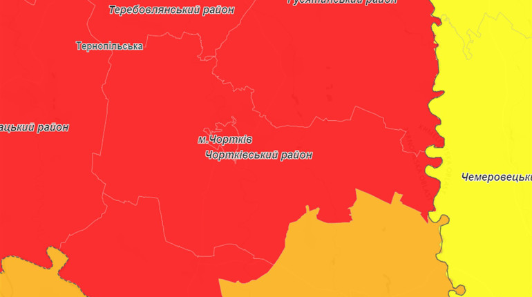 Чортків і район залишаються в «червоній» зоні карантину