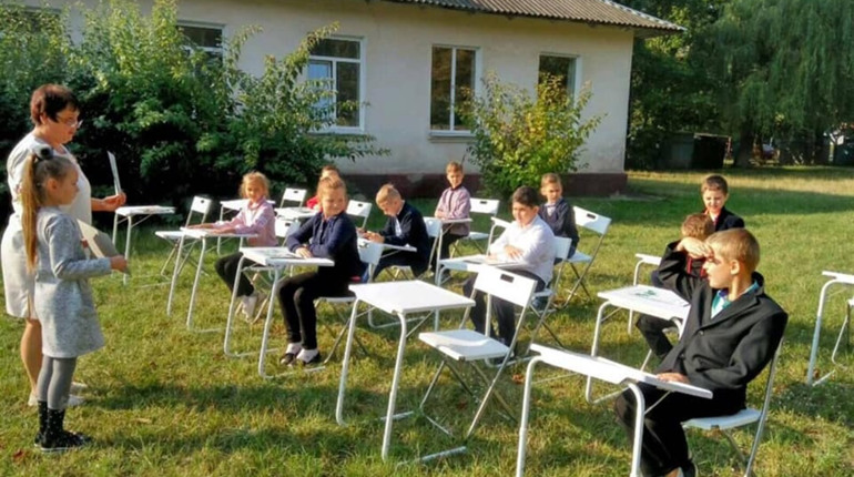 В початковій школі-ліцеї запровадили "зелені" уроки