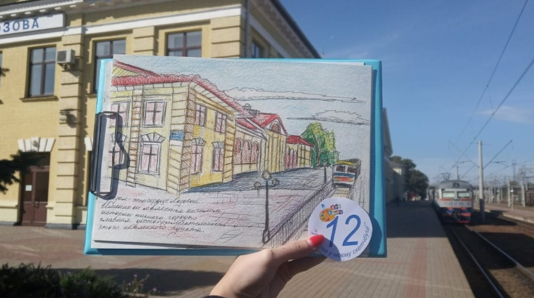 Змагалися у майстерності та швидкості малювати: у Лозовій вперше провели художній квест 