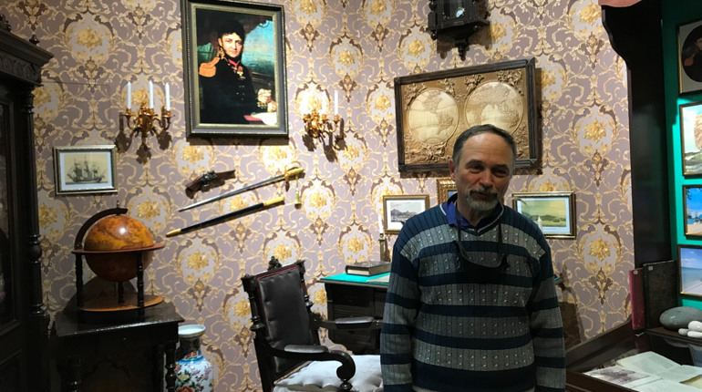 Олександр Морозов про майбутній музей Юрія Лисянського, книги та цікаві експонати. Інтерв'ю