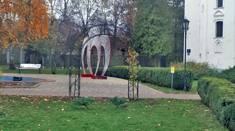 У центральному сквері Переяслава буде «жива» арка із грабів