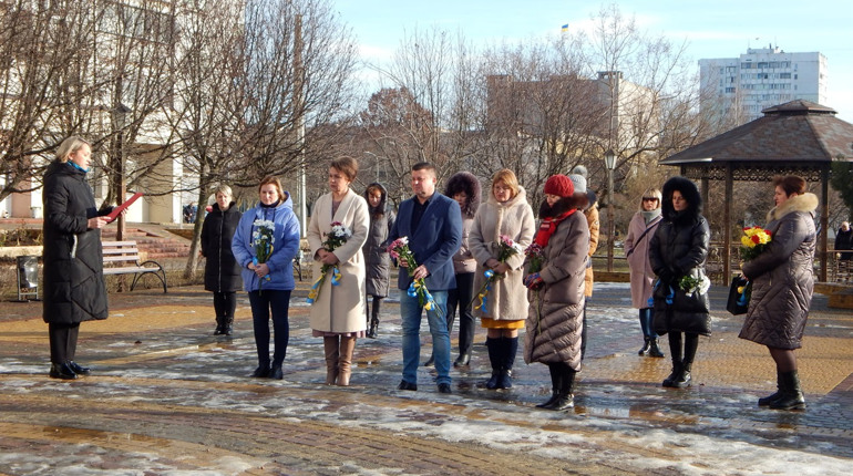 У Южному відбулися урочистості з нагоди Дня Соборності України
