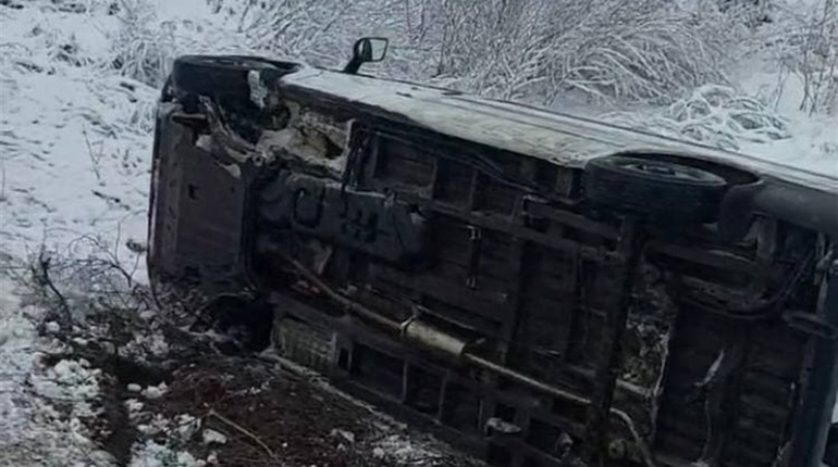 Через погані погодні умови злетіло авто на трасі Одеса - Южне