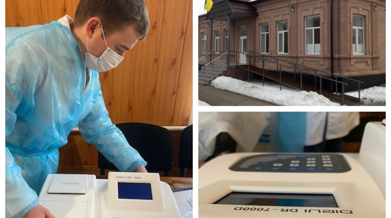 Верхньотерсянська амбулаторія отримала аналізатор для досліджень, пов'язаних з біохімією