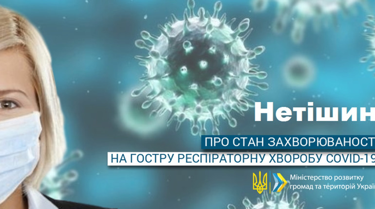 Коронавірус у Нетішині: актуальна статистика на 17 лютого