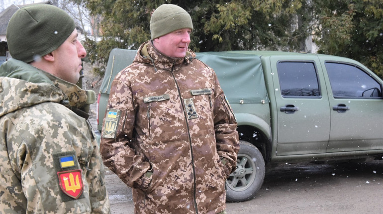 У Чорткові побував командувач Оперативного командування «Захід», Герой України Сергій Шаптала