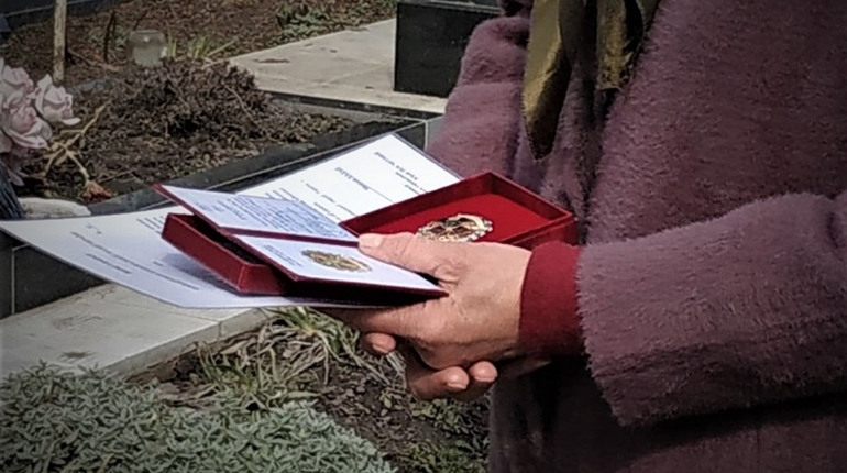 Сім’ям загиблих нацгвардійців вручили нагороди