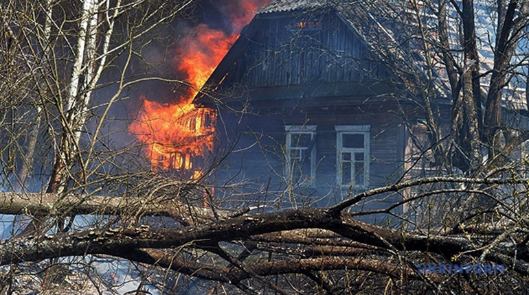 На Ніжинщині сталося три пожежі: горіло в Тростянці, Андріївці та Черняхівці