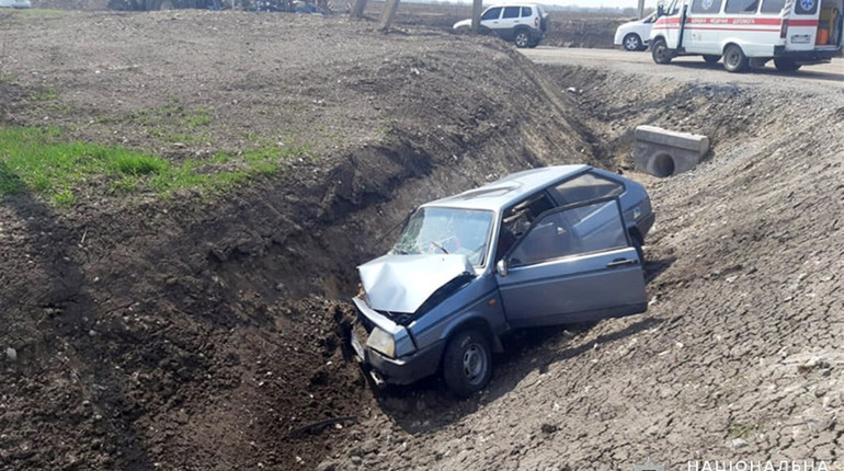 ДТП: 44-річна жінка госпіталізована в травматологічне відділення Старокостянтинівської лікарні