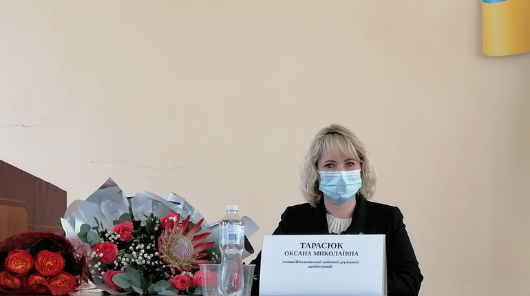 Відбулось офіційне представлення голови Шосткинської РДА Оксани Тарасюк