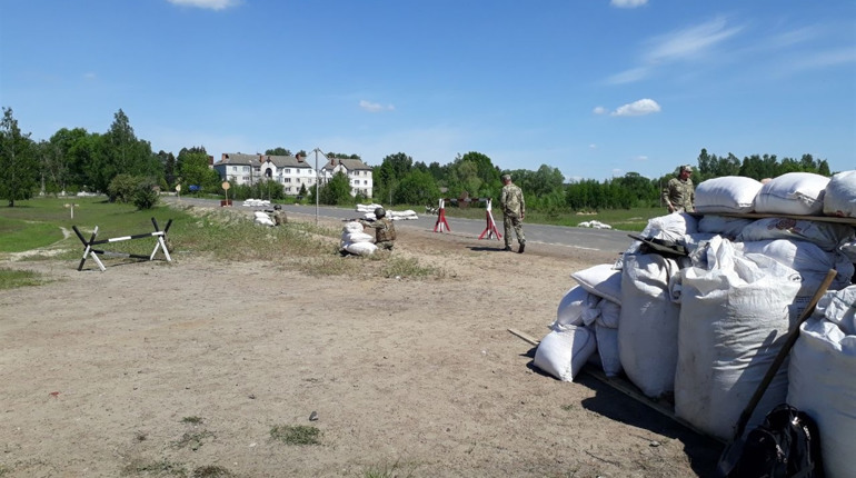 У Миронівці спробували захопити блок-пост